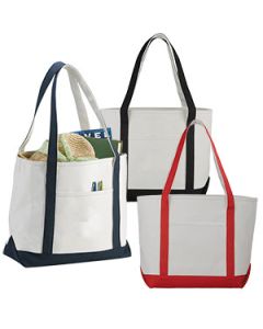 Cotton Boat Tote Bags