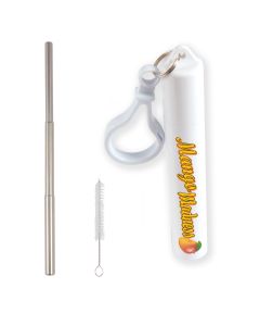 Telescopic Stainless Steel Straw In Tube